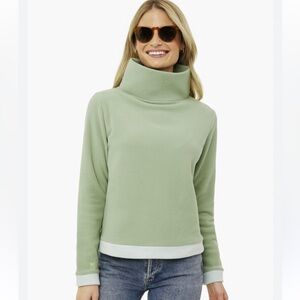 Dudley Stephens Sage and Tuckernuck Aqua Colorblock Park Slope Size Large